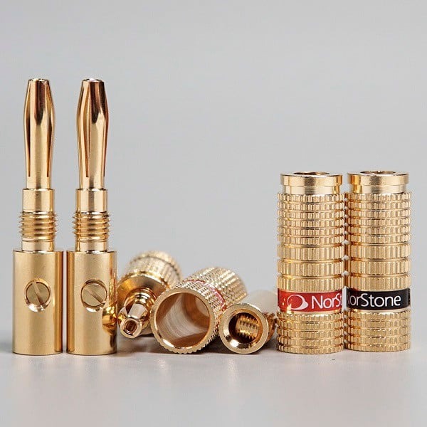 NorStone Banana Plugs Gold chat