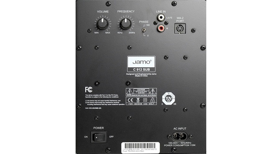 Jamo C912 SUB sau
